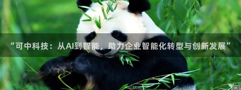 “可中科技：从AI到智能，助力企业智能化转型与创新发展”