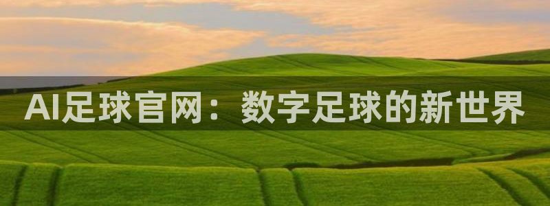 AI足球官网：数字足球的新世界