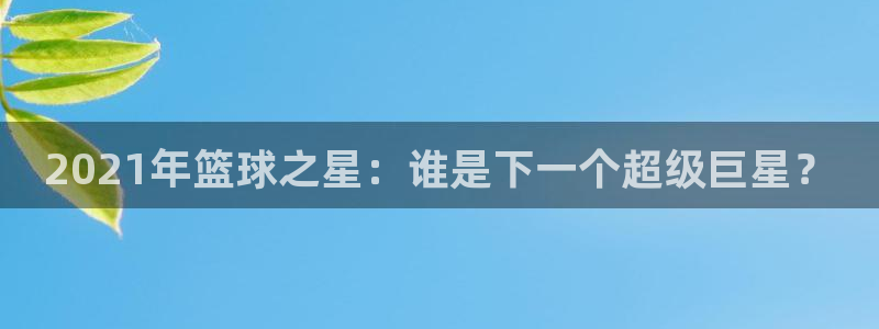 2021年篮球之星：谁是下一个超级巨星？